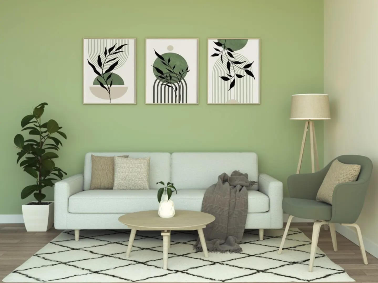 Modern Loft Living Space