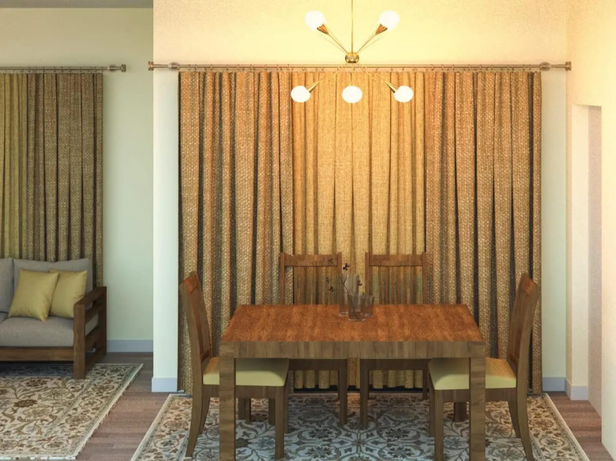 Minimalist Home Dining Area